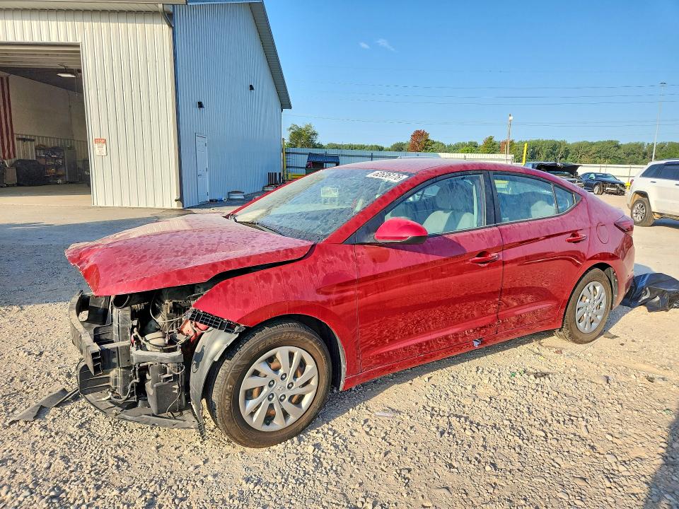62636176 :رقم المزاد ، KMHD74LF3KU754652 vin ، 2019 Hyundai Elantra مزاد بيع