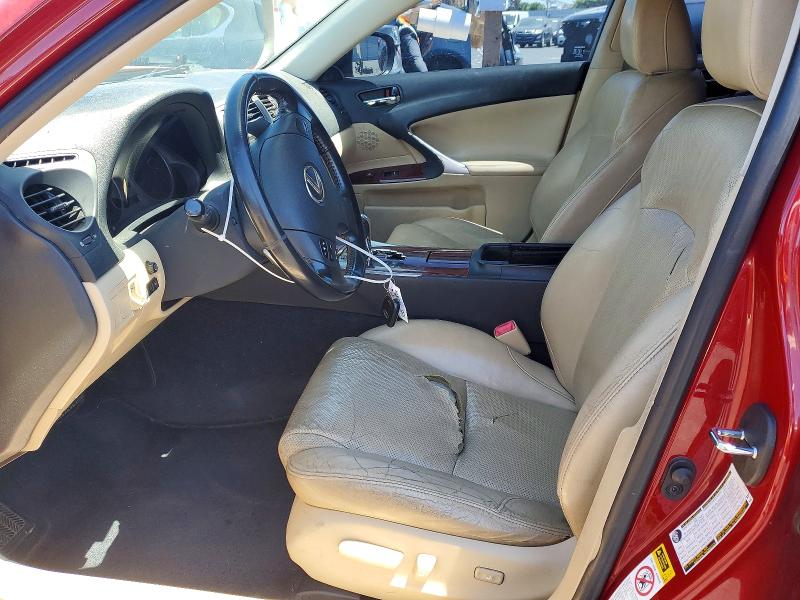Продаж на аукціоні авто 2008 Lexus Is, vin: JTHBE262285020052, номер лоту: 60493606