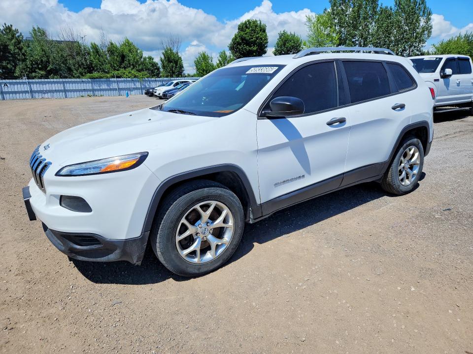 Продажа на аукционе авто 2016 Jeep Cherokee, vin: 1C4PJMAB9GW125119, номер лота: 58933686