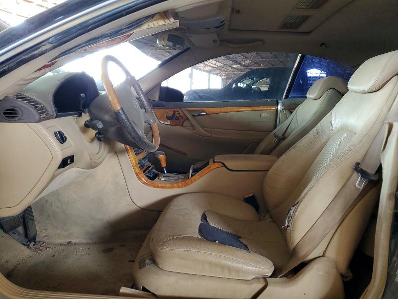 Aukcja sprzedaży 2002 Mercedes-benz Cl, vin: WDBPJ75J62A022747, numer aukcji: 61486246