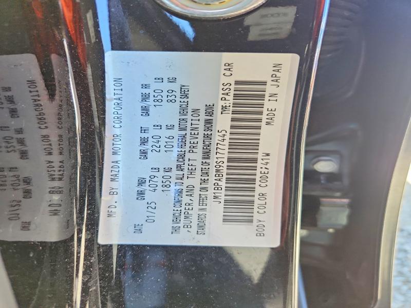 Aukcja sprzedaży 2025 Mazda 3, vin: JM1BPABM9S1777445, numer aukcji: 59399776