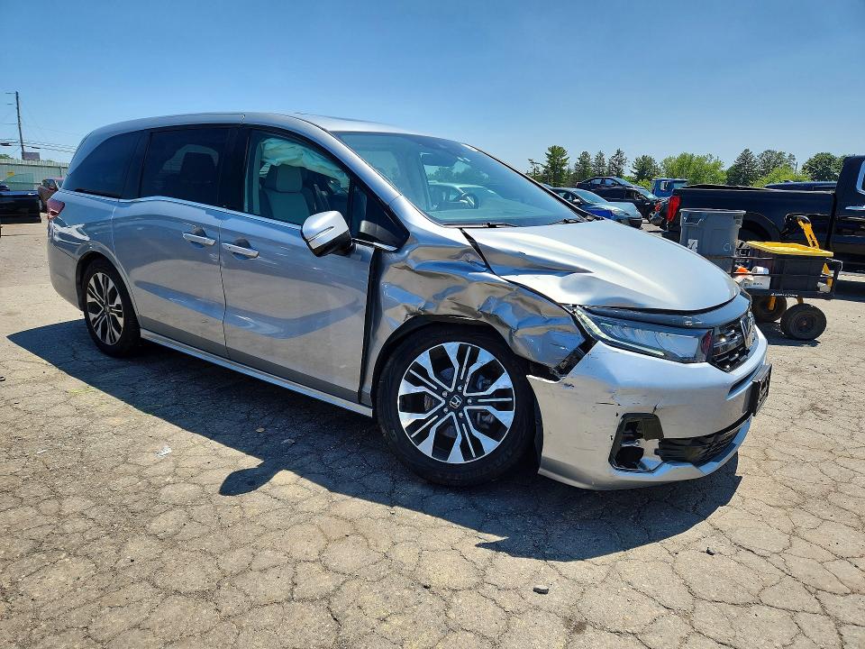 2025 Honda Odyssey მანქანა იყიდება აუქციონზე, vin: 5FNRL6H95SB002755, აუქციონის ნომერი: 61686766