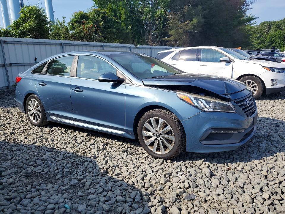 2017 Hyundai Sonata მანქანა იყიდება აუქციონზე, vin: 5NPE34AF0HH505543, აუქციონის ნომერი: 59798466