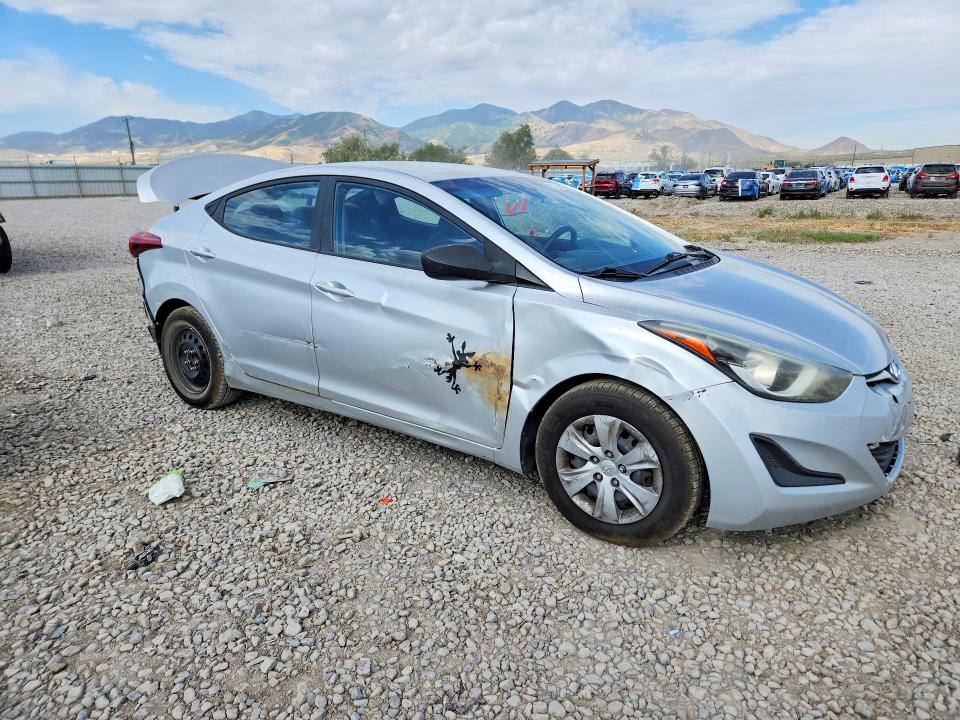 2016 Hyundai Elantra მანქანა იყიდება აუქციონზე, vin: 5NPDH4AE6GH708536, აუქციონის ნომერი: 59192696
