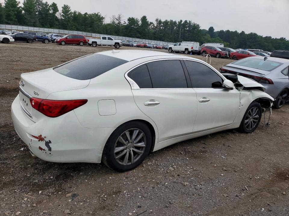 2015 Infiniti Q50 მანქანა იყიდება აუქციონზე, vin: JN1BV7ARXFM400670, აუქციონის ნომერი: 62787896