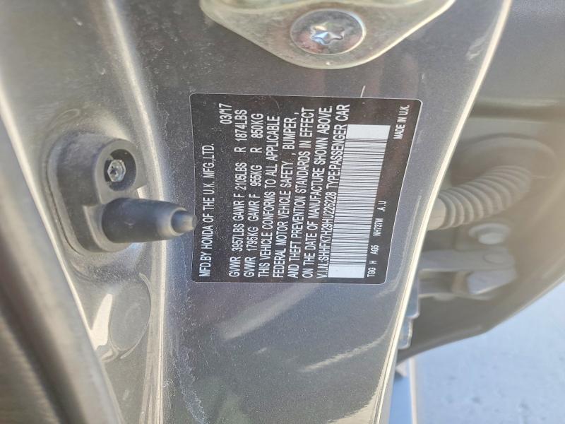 Продажа на аукционе авто 2017 Honda Civic, vin: SHHFK7H29HU226228, номер лота: 59737076