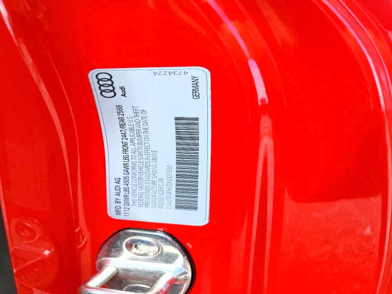 Продаж на аукціоні авто 2013 Audi A5, vin: WAUTFAFH7DN007550, номер лоту: 55934736