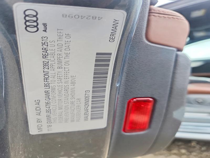 Aukcja sprzedaży 2019 Audi A4, vin: WAUENAF42KN005713, numer aukcji: 63053076