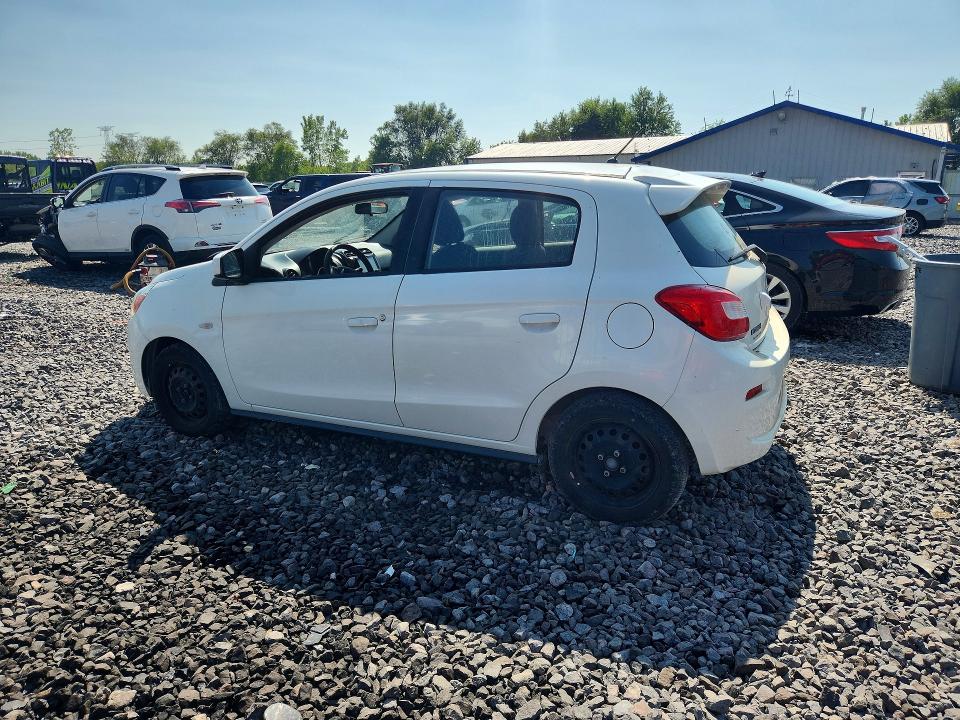 63205076 :رقم المزاد ، ML32A3HJ0KH016615 vin ، 2019 Mitsubishi Mirage مزاد بيع