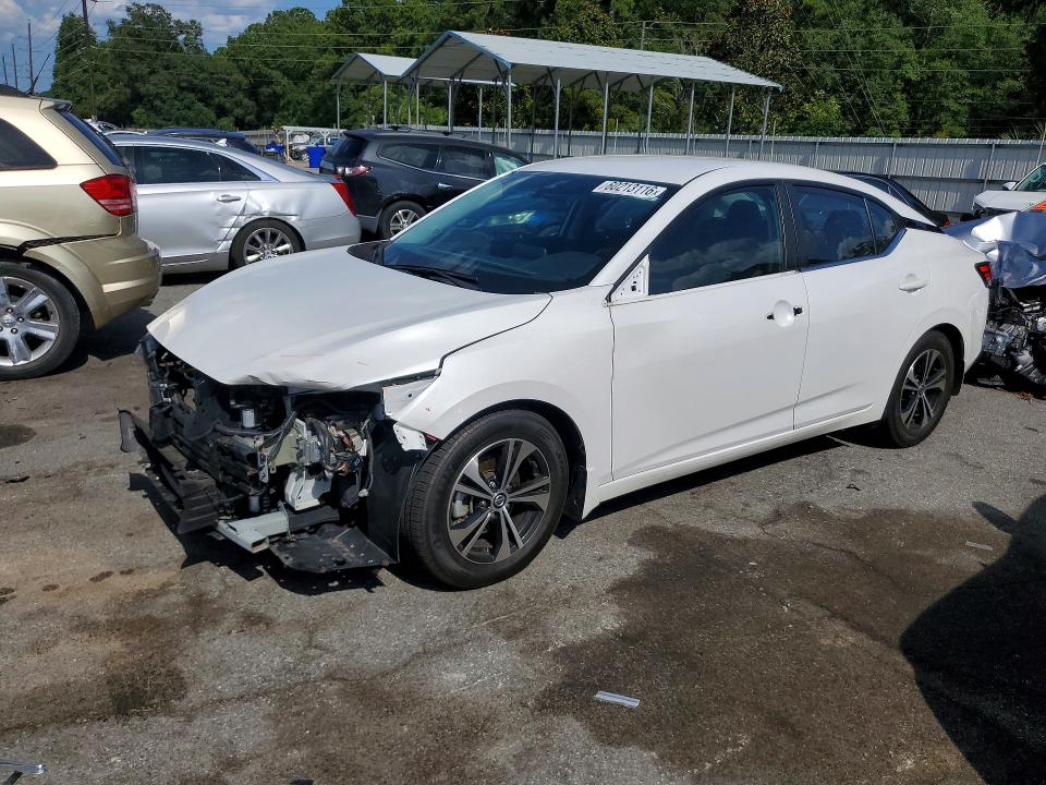 60213116 :رقم المزاد ، 3N1AB8CV5MY279836 vin ، 2021 Nissan Sentra مزاد بيع