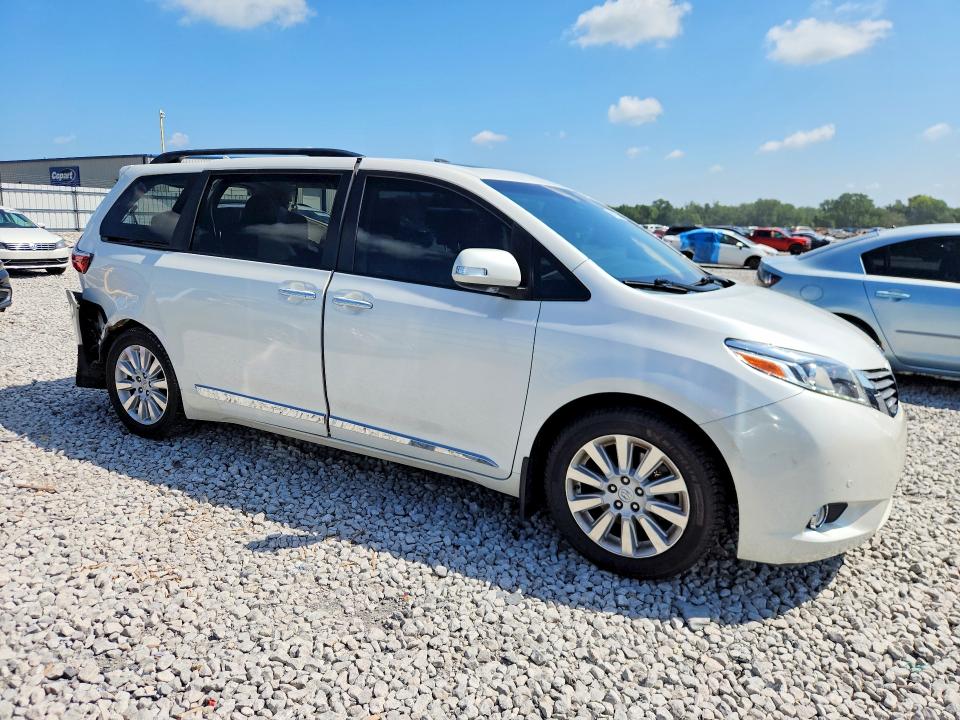 Продажа на аукционе авто 2015 Toyota Sienna, vin: 5TDYK3DC6FS568245, номер лота: 61412026