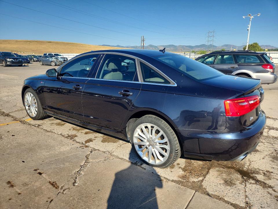 2014 Audi A6 მანქანა იყიდება აუქციონზე, vin: WAUFGAFC4EN071125, აუქციონის ნომერი: 60464386