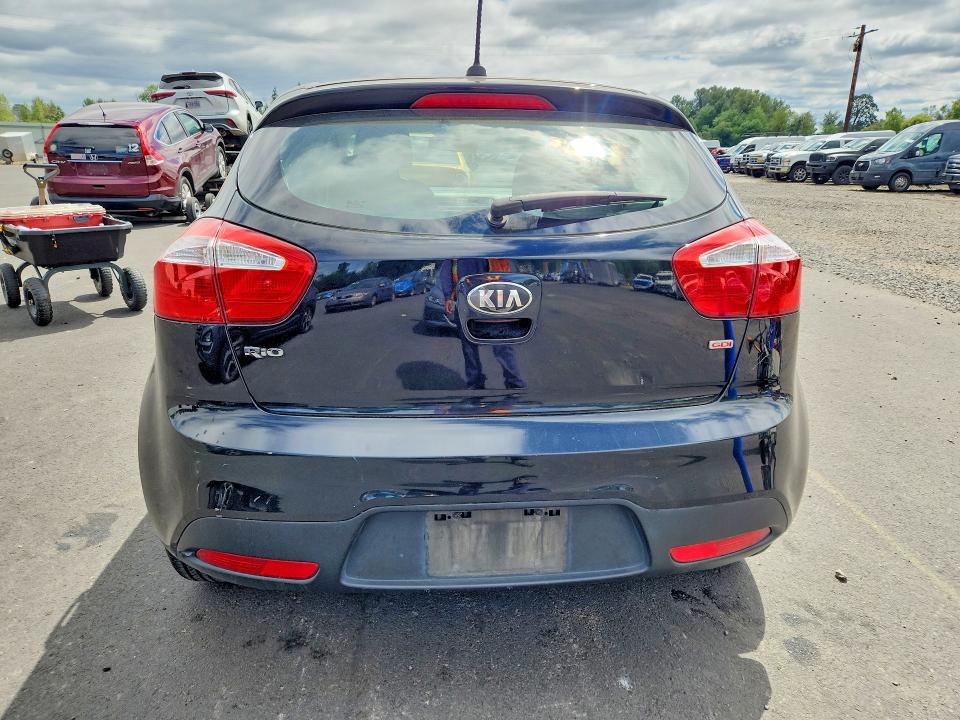 2013 Kia Rio მანქანა იყიდება აუქციონზე, vin: KNADM5A33D6157033, აუქციონის ნომერი: 60596196