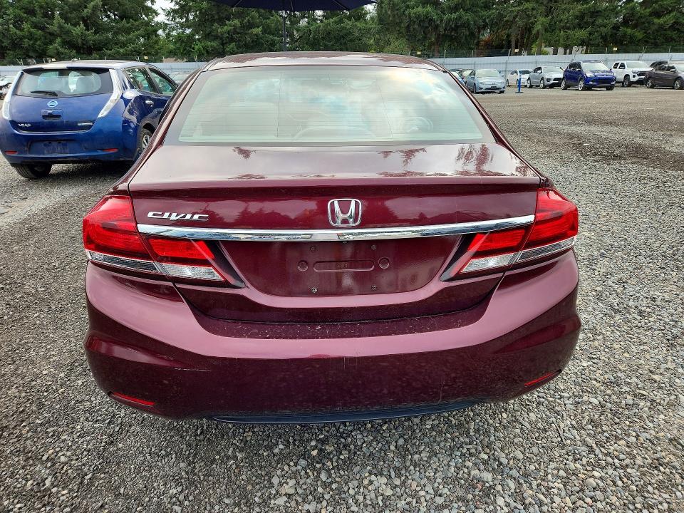 Aukcja sprzedaży 2014 Honda Civic, vin: 19XFB2F58EE219242, numer aukcji: 61951876