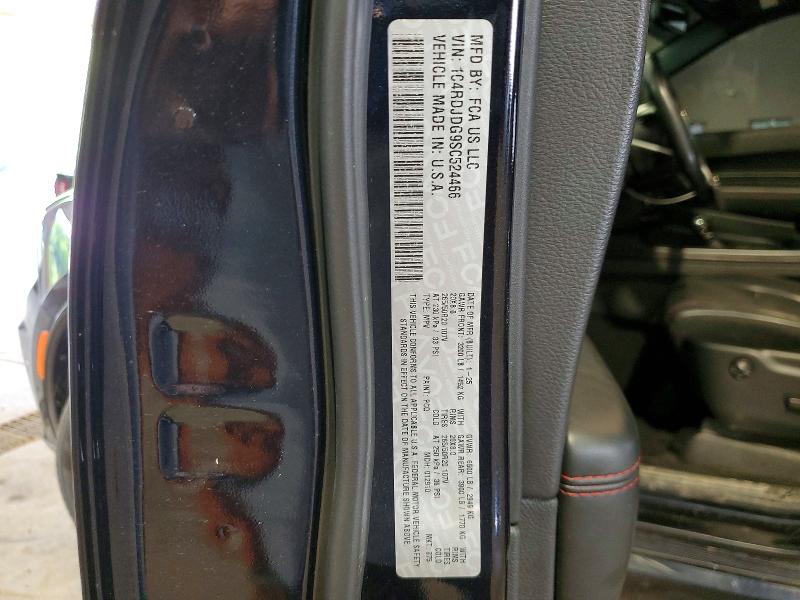 Aukcja sprzedaży 2025 Dodge Durango, vin: 1C4RDJDG9SC524466, numer aukcji: 85963055