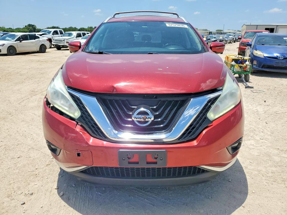 2017 Nissan Murano მანქანა იყიდება აუქციონზე, vin: 5N1AZ2MH0HN187546, აუქციონის ნომერი: 62529836