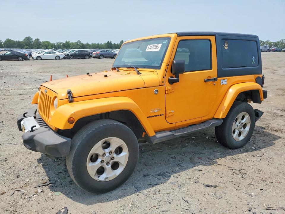 Продажа на аукционе авто 2013 Jeep Wrangler, vin: 1C4GJWBG1DL545850, номер лота: 61470166