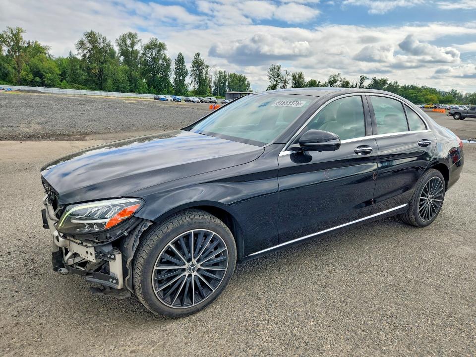 61685576 :رقم المزاد ، 55SWF8EB1KU316883 vin ، 2019 Mercedes-benz C مزاد بيع