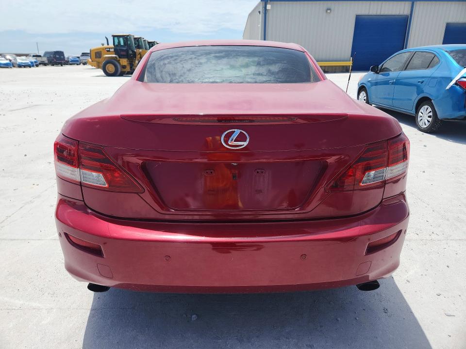 Продажа на аукционе авто 2012 Lexus Is, vin: JTHFF2C21C2522886, номер лота: 59010446