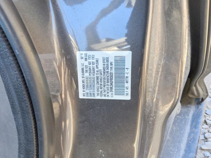 Продажа на аукционе авто 2015 Honda Odyssey, vin: 5FNRL5H63FB036201, номер лота: 60776256