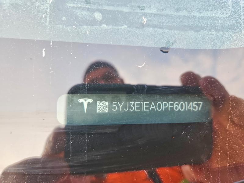 Продажа на аукционе авто 2023 Tesla Model 3, vin: 5YJ3E1EA0PF601457, номер лота: 62508696