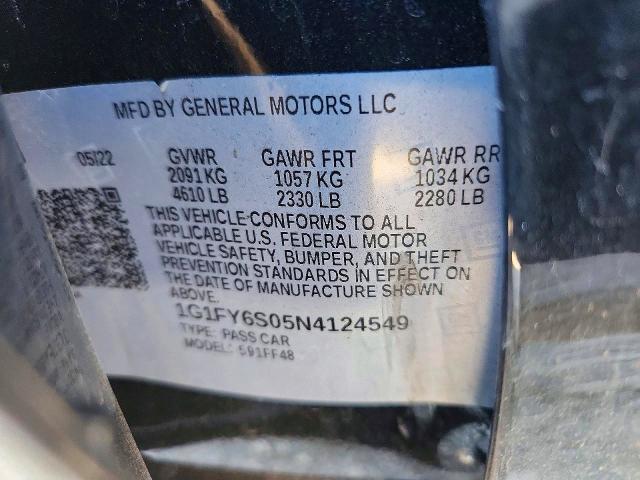 Продажа на аукционе авто 2022 Chevrolet Bolt Euv, vin: 1G1FY6S05N4124549, номер лота: 62351236