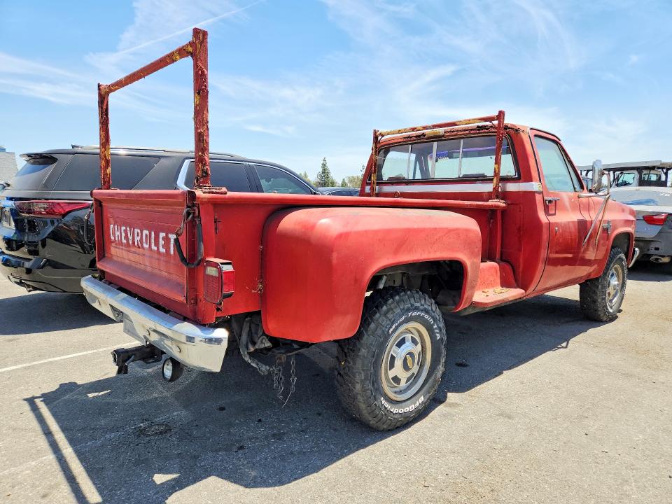 1986 Chevrolet K20 მანქანა იყიდება აუქციონზე, vin: 1GCGK24M4GJ156791, აუქციონის ნომერი: 62492906