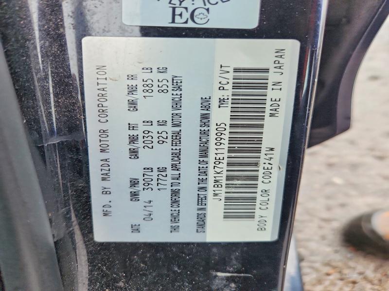 Продаж на аукціоні авто 2014 Mazda 3, vin: JM1BM1K79E1199905, номер лоту: 63178796