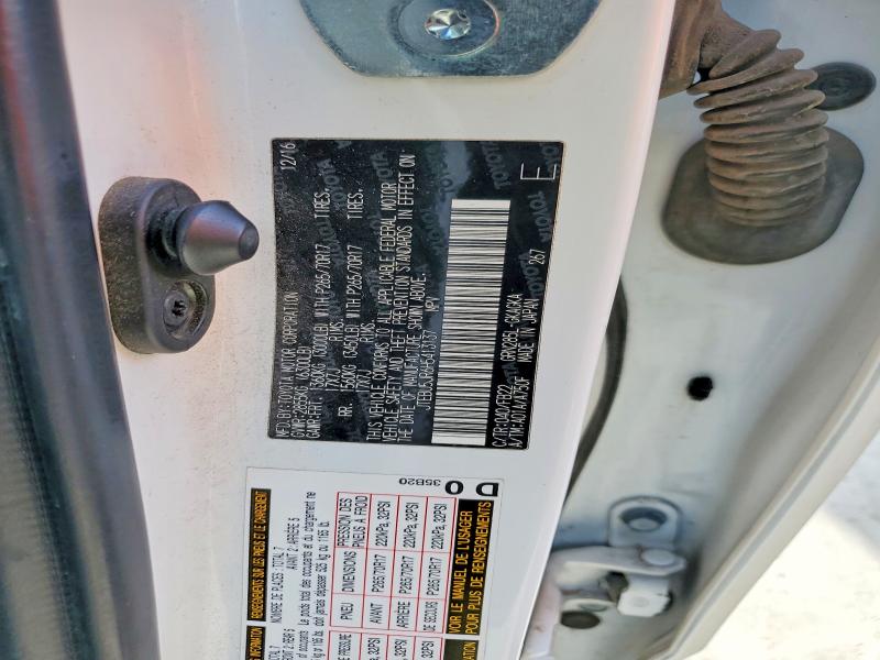 Продажа на аукционе авто 2017 Toyota 4runner, vin: JTEBU5JR6H5413137, номер лота: 59629806