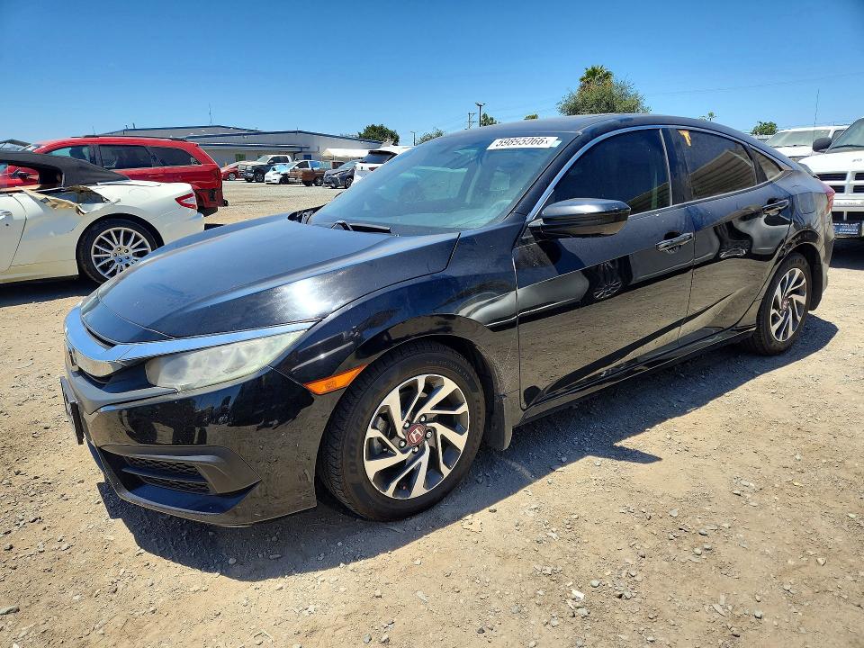 Продажа на аукционе авто 2016 Honda Civic, vin: 2HGFC2F73GH551161, номер лота: 59895066