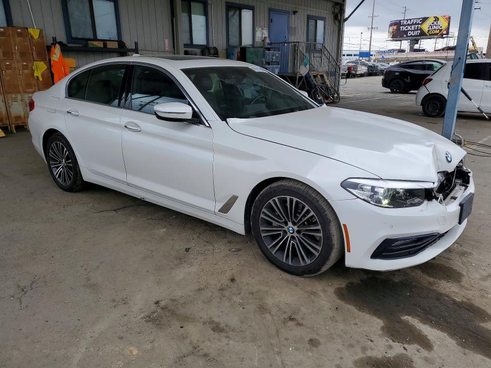 2017 Bmw 530 მანქანა იყიდება აუქციონზე, vin: WBAJA5C30HG895204, აუქციონის ნომერი: 59221286