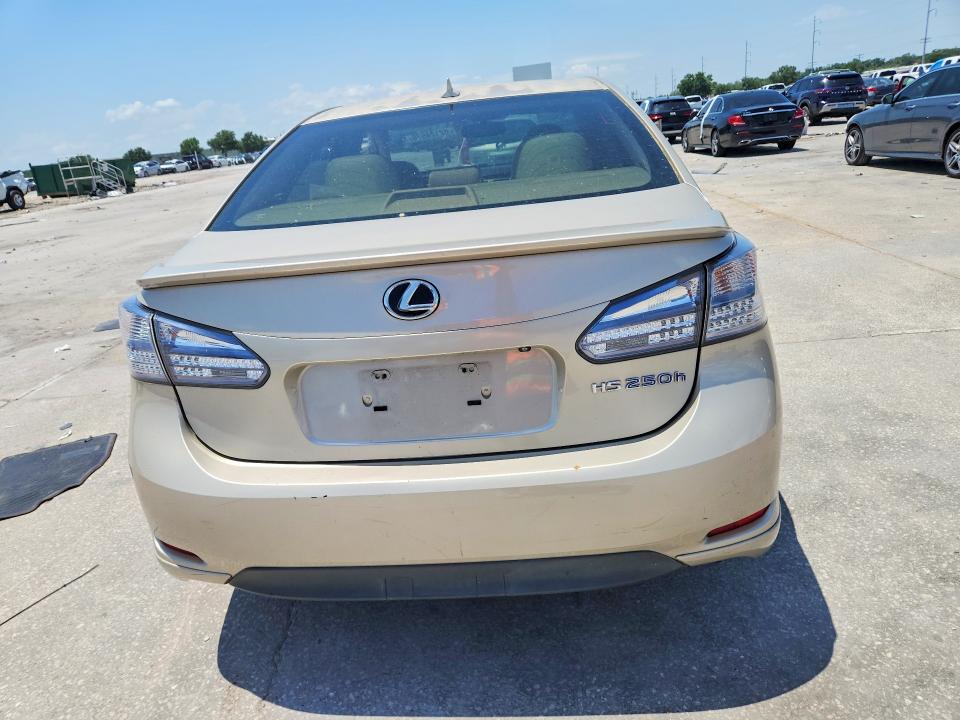 Продаж на аукціоні авто 2011 Lexus Hs, vin: JTHBB1BA2B2044506, номер лоту: 62124576