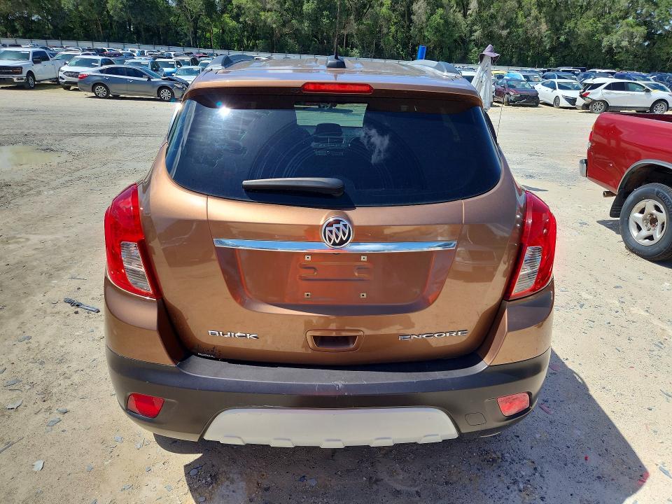 60848626 :رقم المزاد ، KL4CJASB9GB711395 vin ، 2016 Buick Encore مزاد بيع