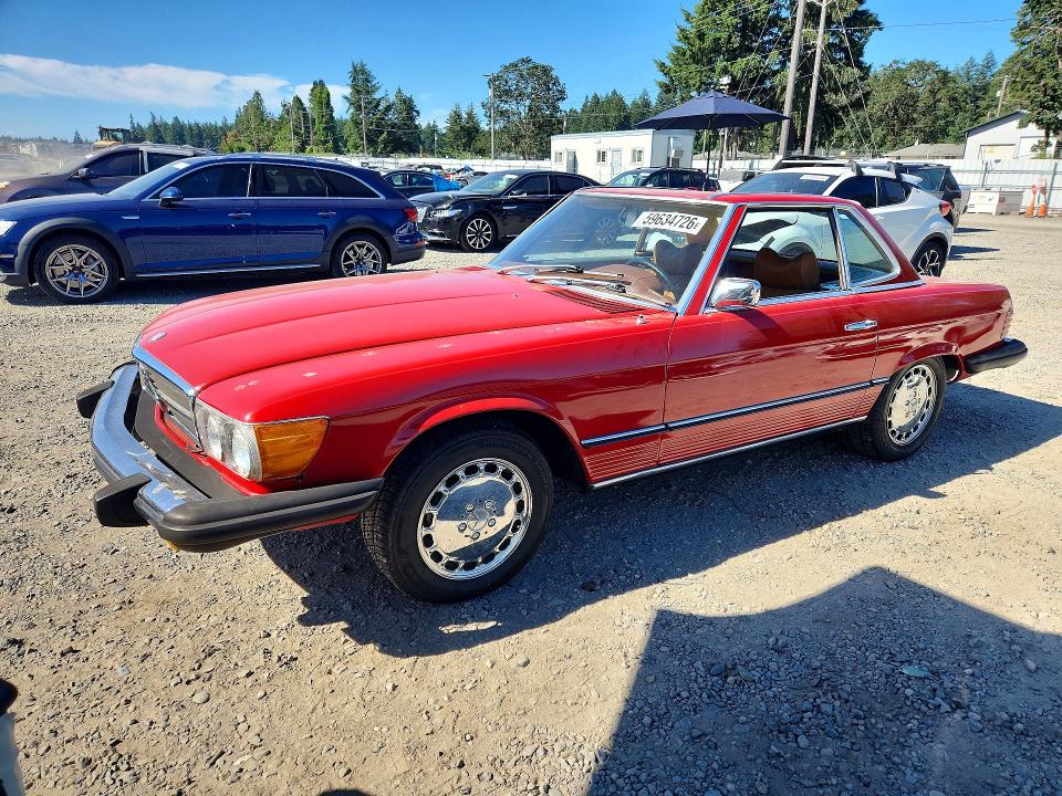 1974 Mercedes-benz 450sl მანქანა იყიდება აუქციონზე, vin: 10704412017335, აუქციონის ნომერი: 59634726