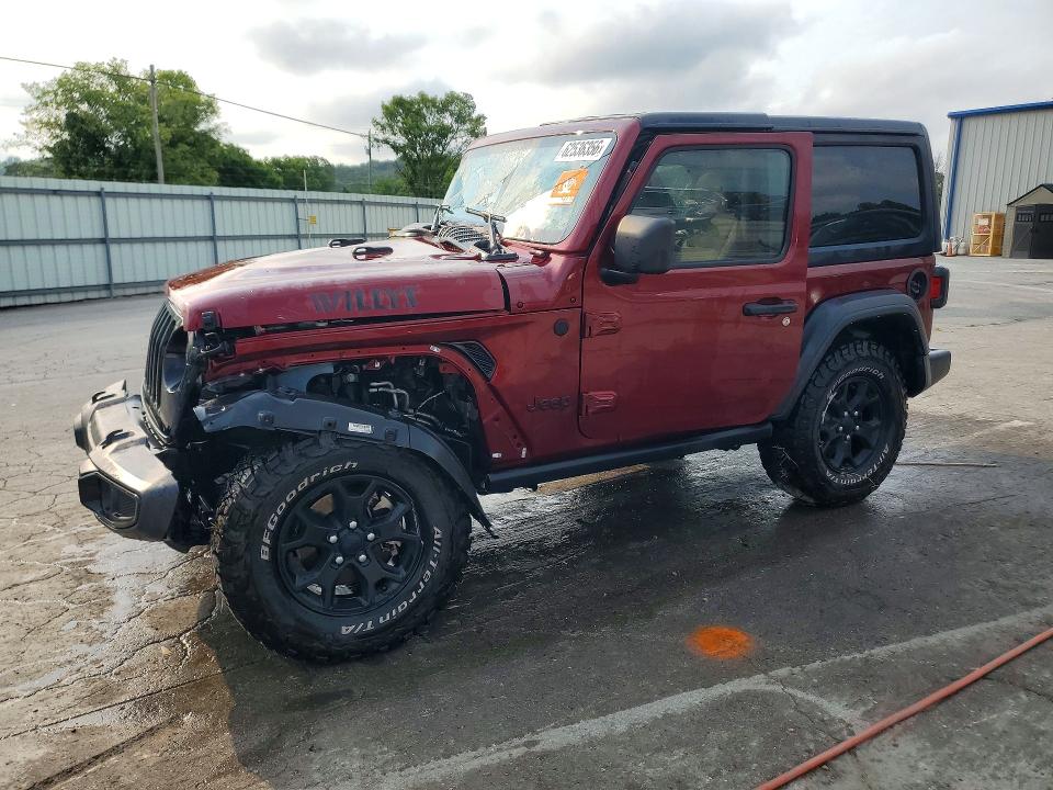 Auction sale of the 2021 Jeep Wrangler, vin: 1C4HJXAG0MW750344, lot number: 62536356