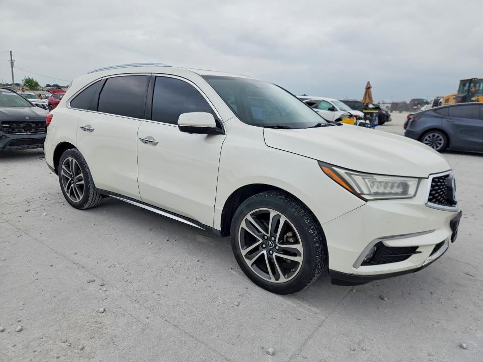 61418656 :رقم المزاد ، 5FRYD4H84HB012852 vin ، 2017 Acura Mdx مزاد بيع