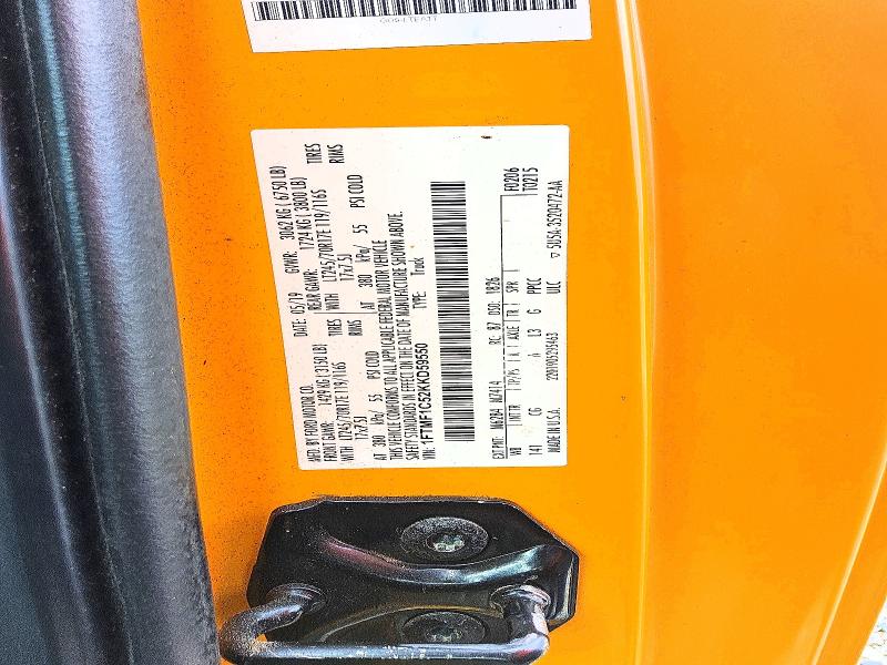 Продажа на аукционе авто 2019 Ford F150, vin: 1FTMF1C52KKD59550, номер лота: 62376796