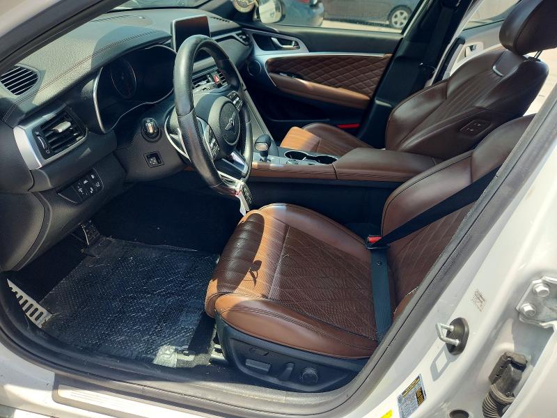 2020 Genesis G70 მანქანა იყიდება აუქციონზე, vin: KMTG34LE9LU053590, აუქციონის ნომერი: 59234746