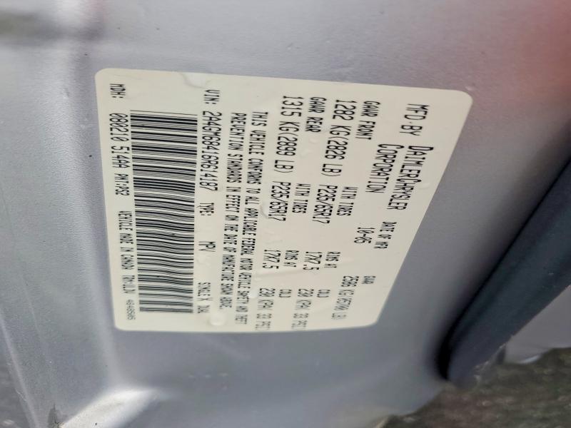 Auction sale of the 2006 Chrysler Pacifica, vin: 2A4GM68416R614187, lot number: 61476996
