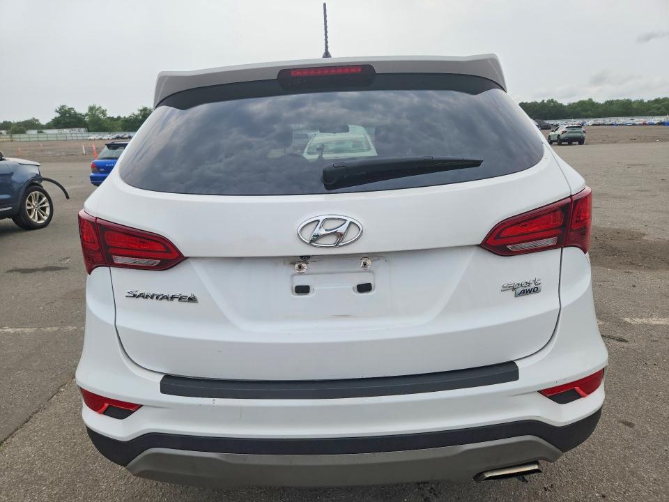 63060456 :رقم المزاد ، 5NMZTDLB7JH075542 vin ، 2018 Hyundai Santa Fe Sport مزاد بيع