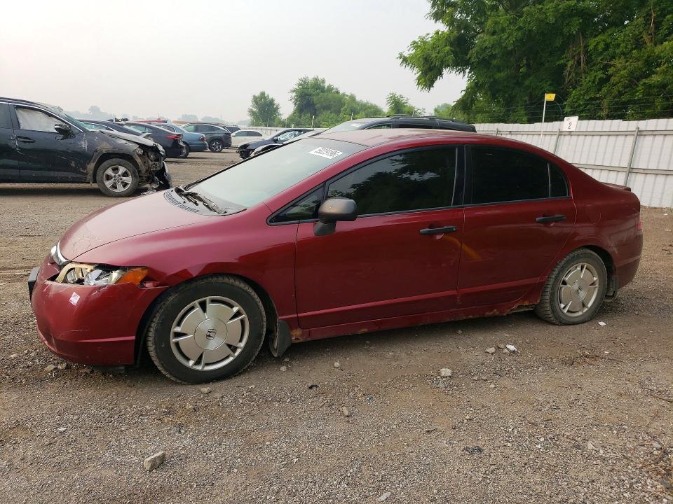 59229196 :رقم المزاد ، 2HGFA16418H018653 vin ، 2008 Honda Civic مزاد بيع