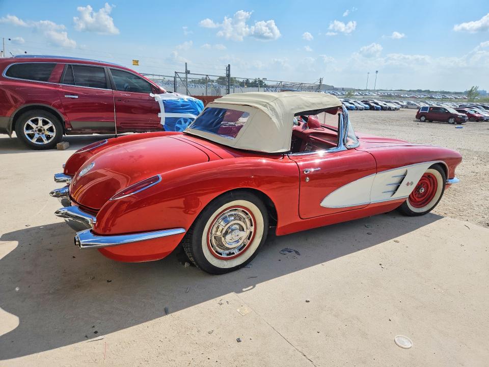 Aukcja sprzedaży 1960 Chevrolet Corvette, vin: 00867S105117, numer aukcji: 61409346