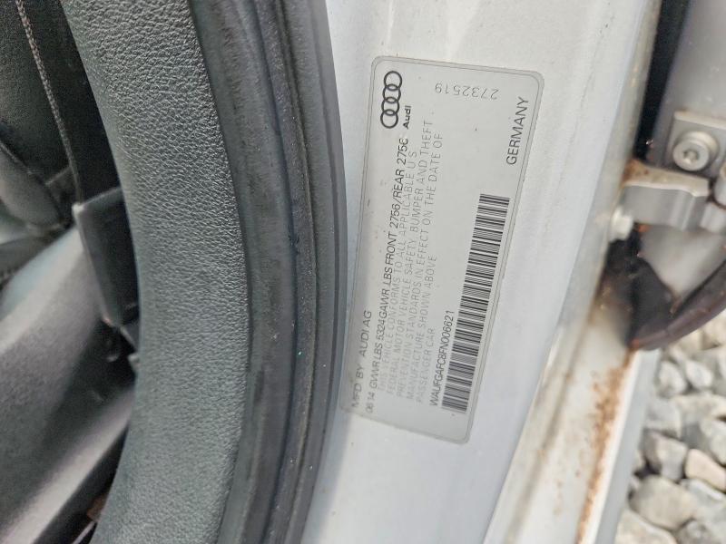 Продажа на аукционе авто 2015 Audi A6, vin: WAUFGAFC8FN006621, номер лота: 62910426