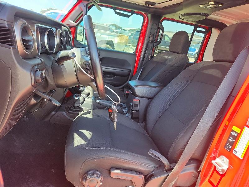 62004886 :رقم المزاد ، 1C6HJTAG7LL179628 vin ، 2020 Jeep Gladiator مزاد بيع