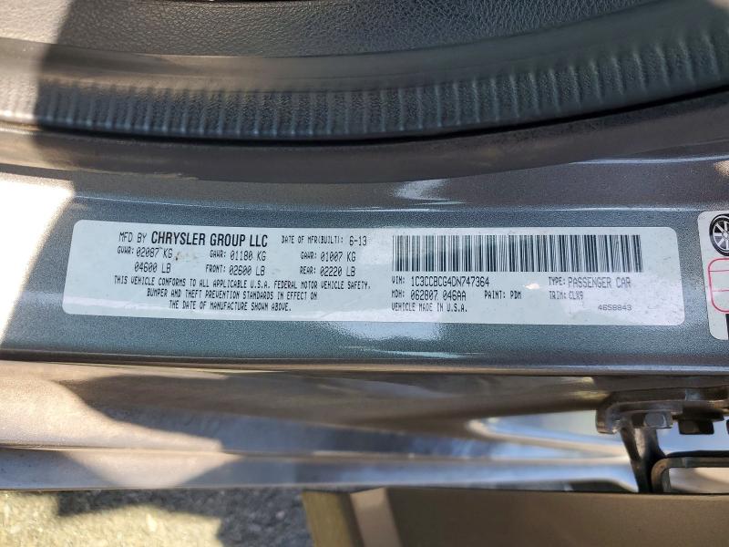 Продажа на аукционе авто 2013 Chrysler 200, vin: 1C3CCBCG4DN747364, номер лота: 62488226