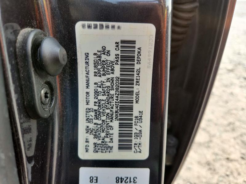 Aukcja sprzedaży 2010 Toyota Corolla, vin: 1NXBU4EE4AZ382032, numer aukcji: 60923856