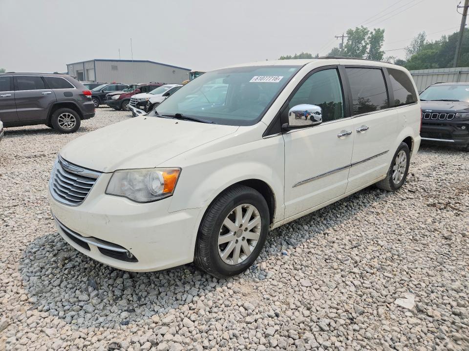 2012 Chrysler Town & Country მანქანა იყიდება აუქციონზე, vin: 2C4RC1CG1CR301447, აუქციონის ნომერი: 61077716