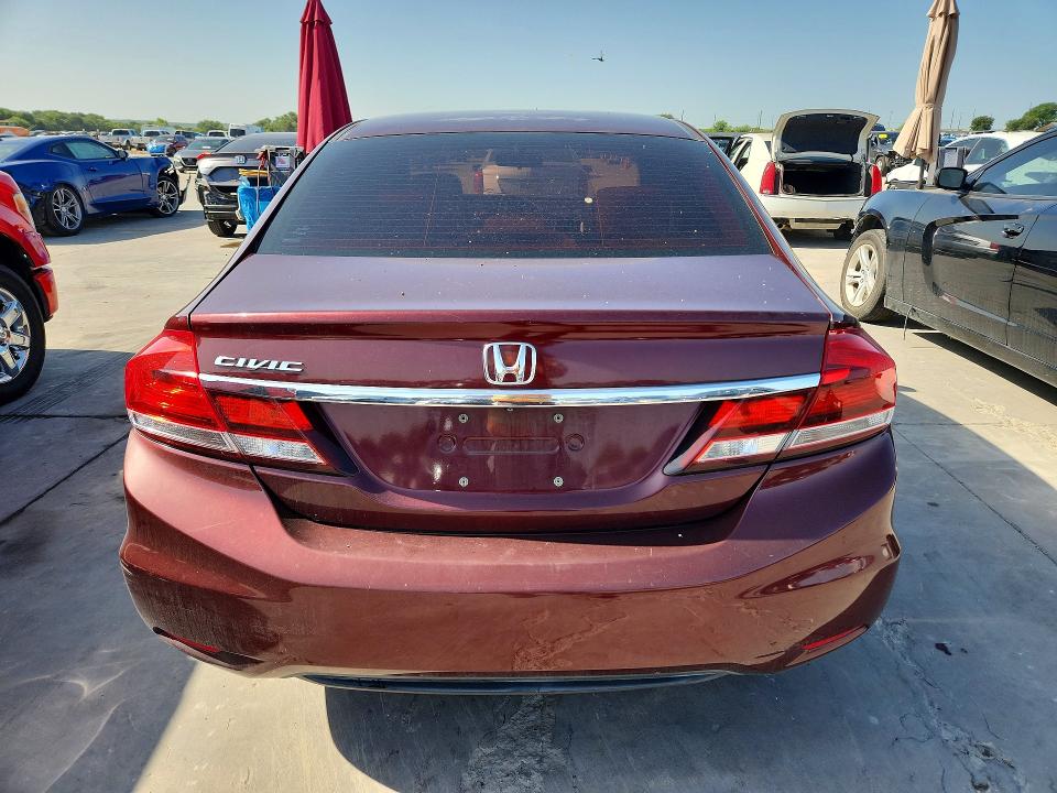 61900016 :رقم المزاد ، 19XFB2F52EE040968 vin ، 2014 Honda Civic مزاد بيع