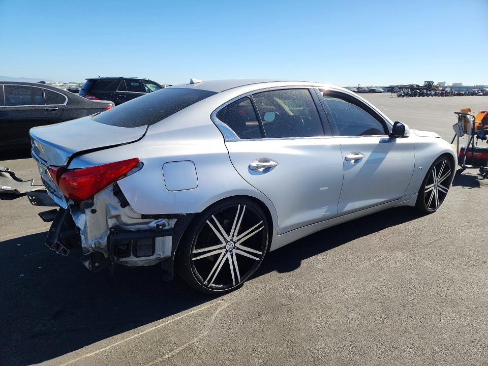61322286 :رقم المزاد ، JN1BV7AP3EM682549 vin ، 2014 Infiniti Q50 مزاد بيع