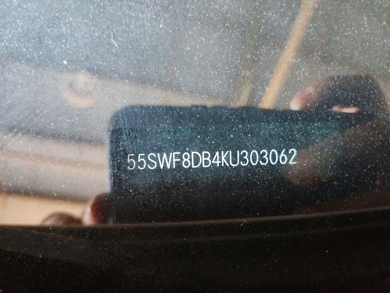 Продажа на аукционе авто 2019 Mercedes-benz C, vin: 55SWF8DB4KU303062, номер лота: 59946796